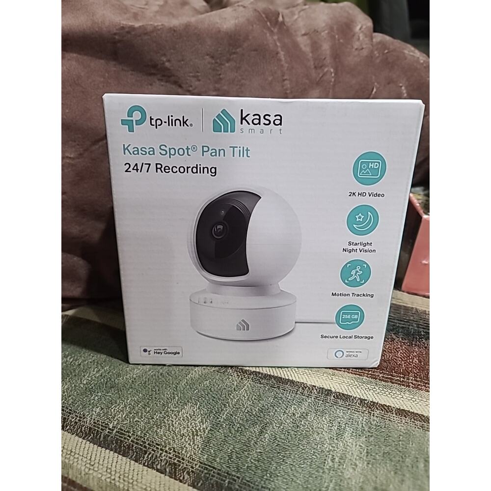 TP-Link KC410S V1.6 Kasa Spot Pan Tilt 24/7 Recording Security Camera